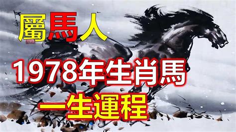 1978屬馬幸運數字|1978年出生的屬馬人什麼命格？准到爆！